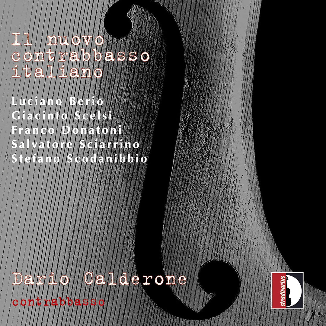 Dario Calderone - Il Nuovo Contrabbasso [Dario Calderone] [Stradivarius: STR37182] [Audio CD]