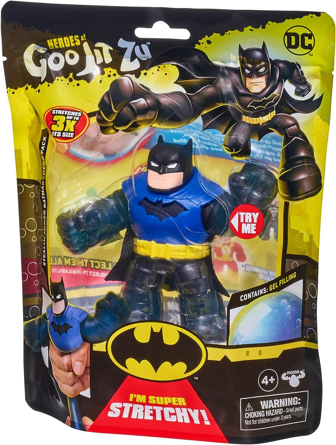 Heroes of Goo Jit Zu Dc S4 Hero Pk Stealth Armor Batman