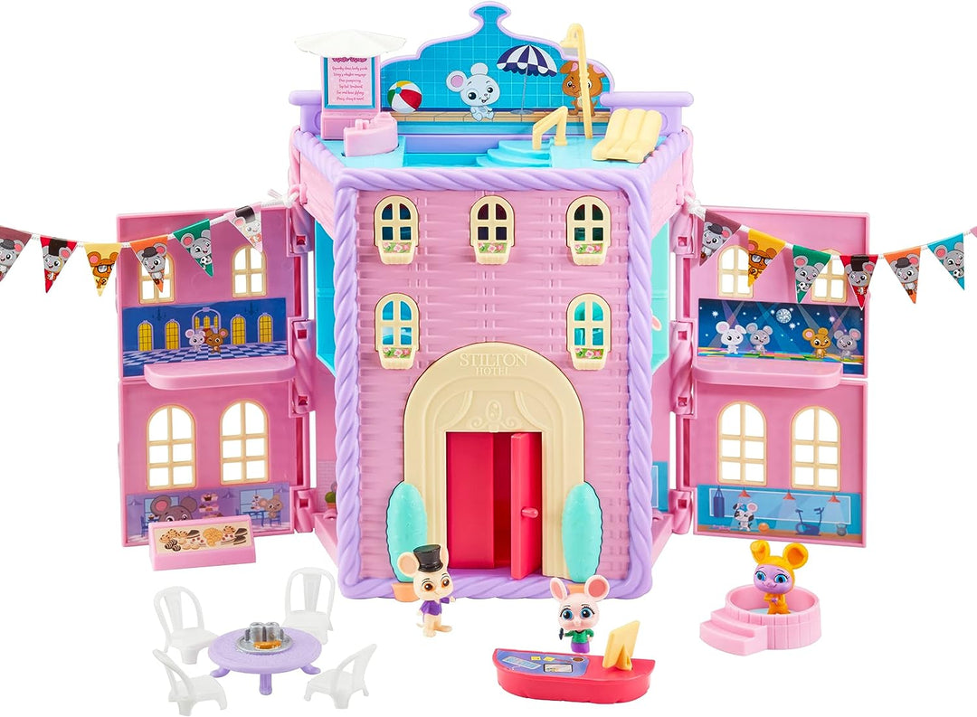 Character Options 7396 Millie & Friends Mouse in The House Stilton Hamper Hotel Playset