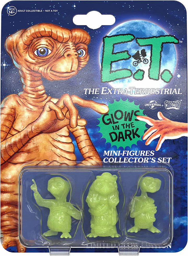 Doctor Collector DCET03 ET Mini Figures-Glowing