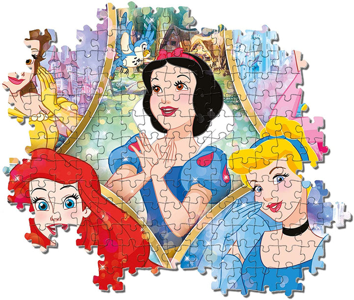 Clementoni 29311, Princess Supercolor Puzzle for Children - 180 Pieces, Ages 7 years Plus