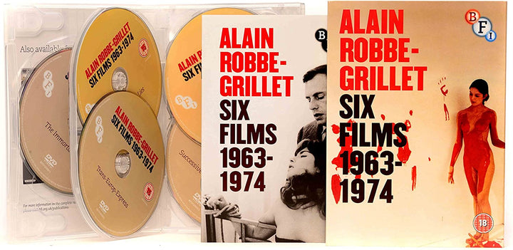 Alain Robbe-Grillet: Six Films 1963-1974 [DVD]