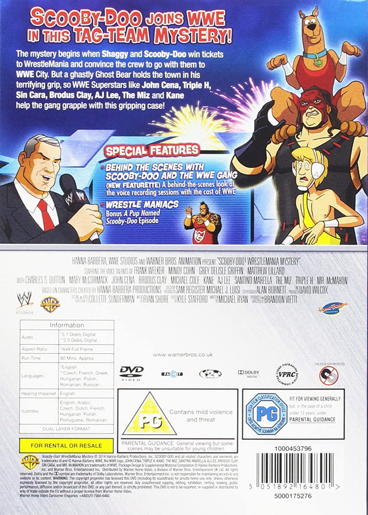 Scooby-Doo: Wrestlemania Mystery [2014] - Mystery [DVD]