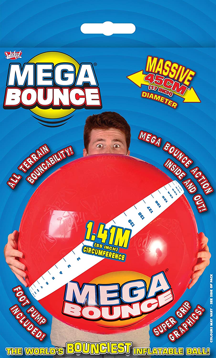 Wicked Mega Bounce Junior Inflatable Bouncy Ball