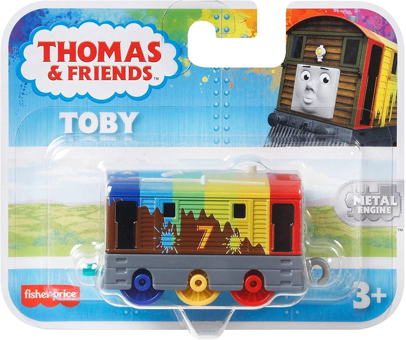 Fisher-Price Thomas & Friends Rainbow Toby Push-Along Train Engine
