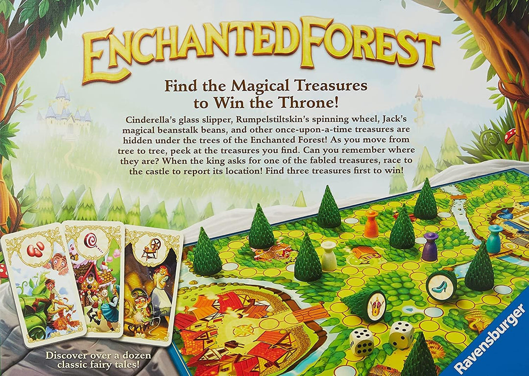 Ravensburger Enchanted Forest Classic Family Board Game for Kids Age 4 Years and Up - Magical Treasure Hunt