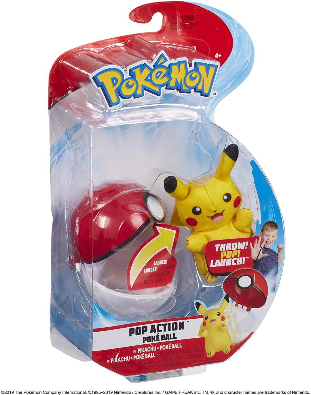 Pokemon 95104 Pokemon Pop Action Poke Ball-Bulbasaur Multi-Colour