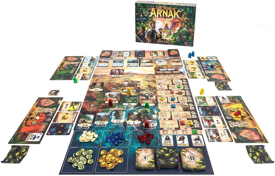 Czech Games Edition | Lost Ruins of Arnak | Board Game | 1 to 4 Players
