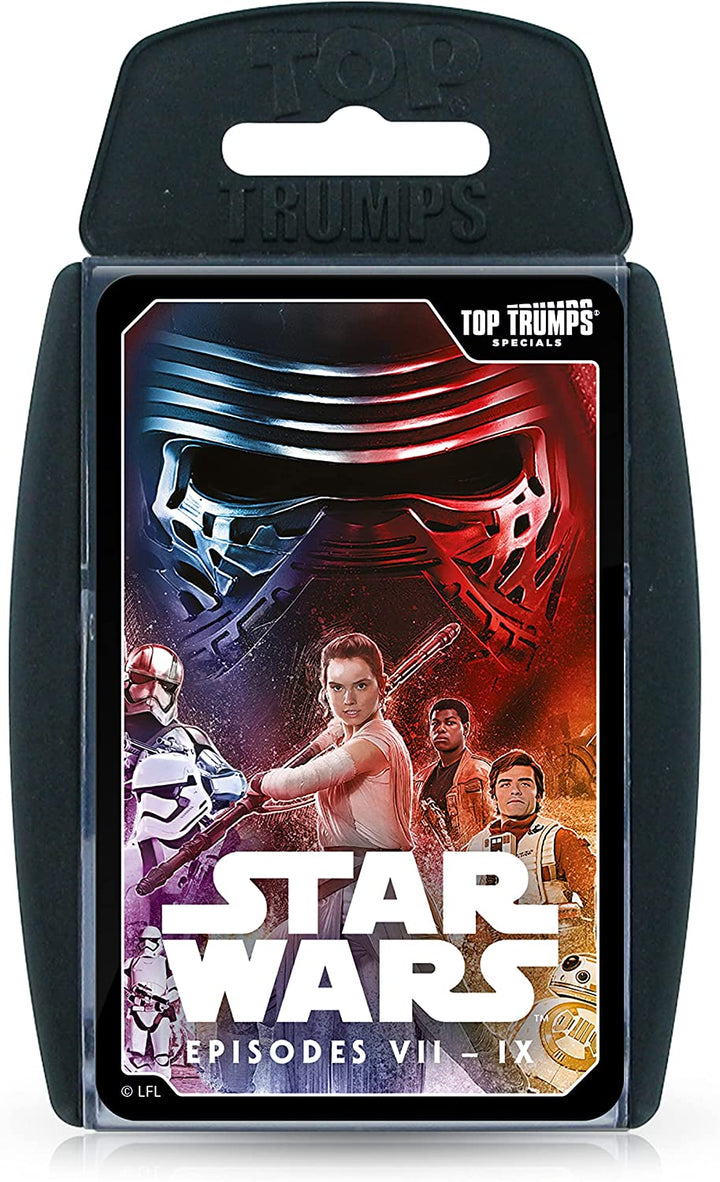 Star Wars Episodes 7-9 Top Trumps Special Card Game English Edition | Join Rey,