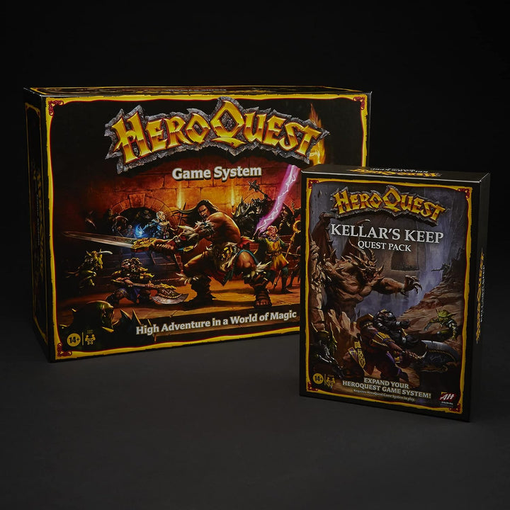 Avalon Hill HeroQuest Kellar's Keep-Erweiterung, ab 14 Jahren, 2–5 Spieler, erforderlich