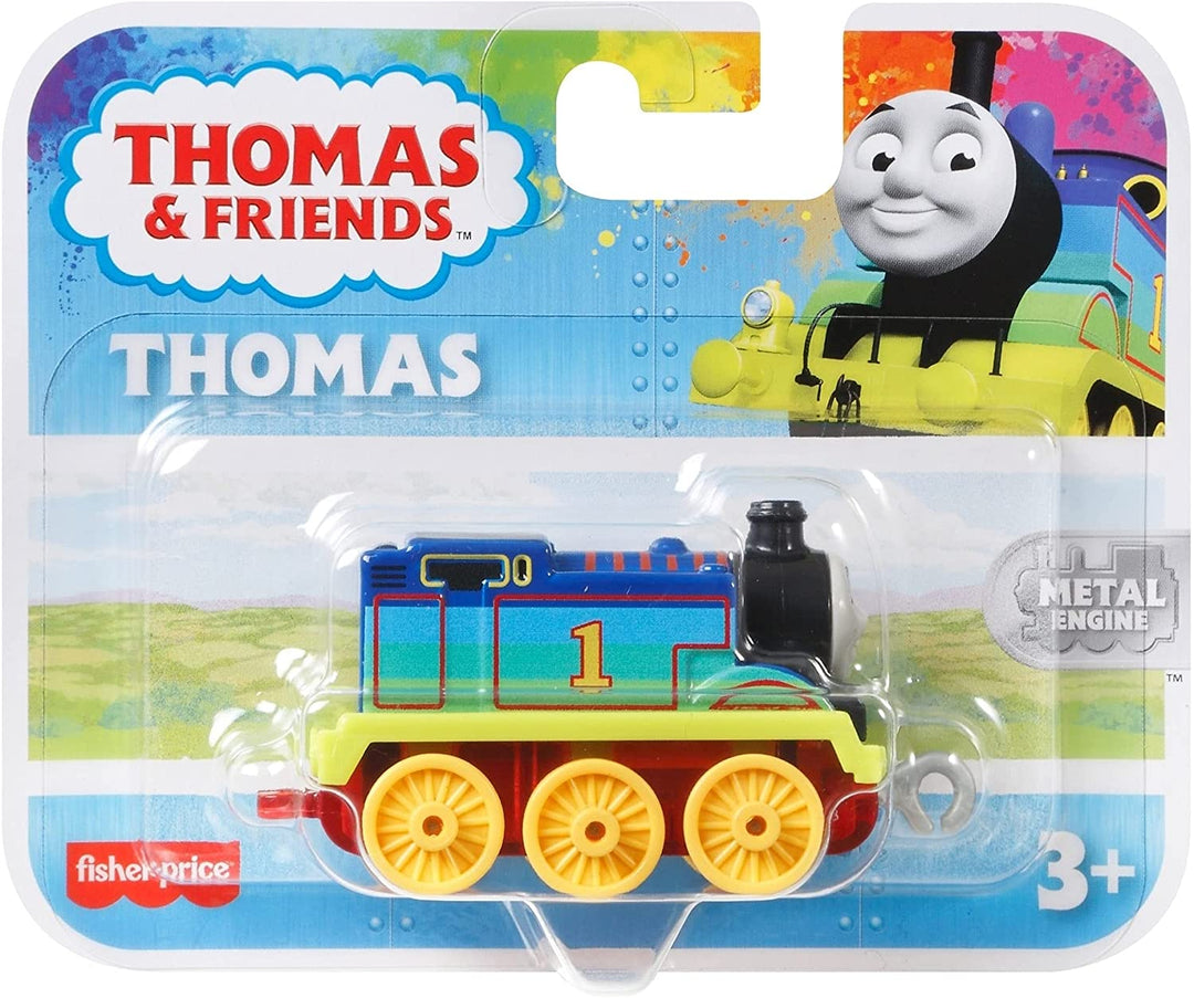 Fisher-Price Thomas & Friends Rainbow Thomas push-along Train Engine for Preschool Kids Ages 3 Years and Up