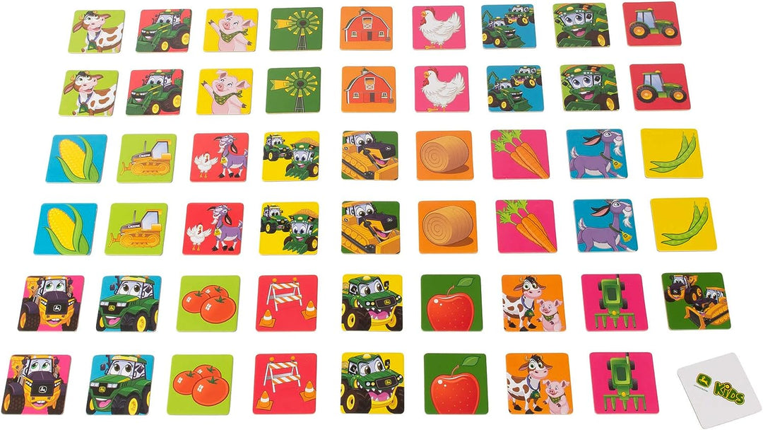 John Deere Kids Match Game – Memory-Spielspaß für Kinder ab 3 Jahren