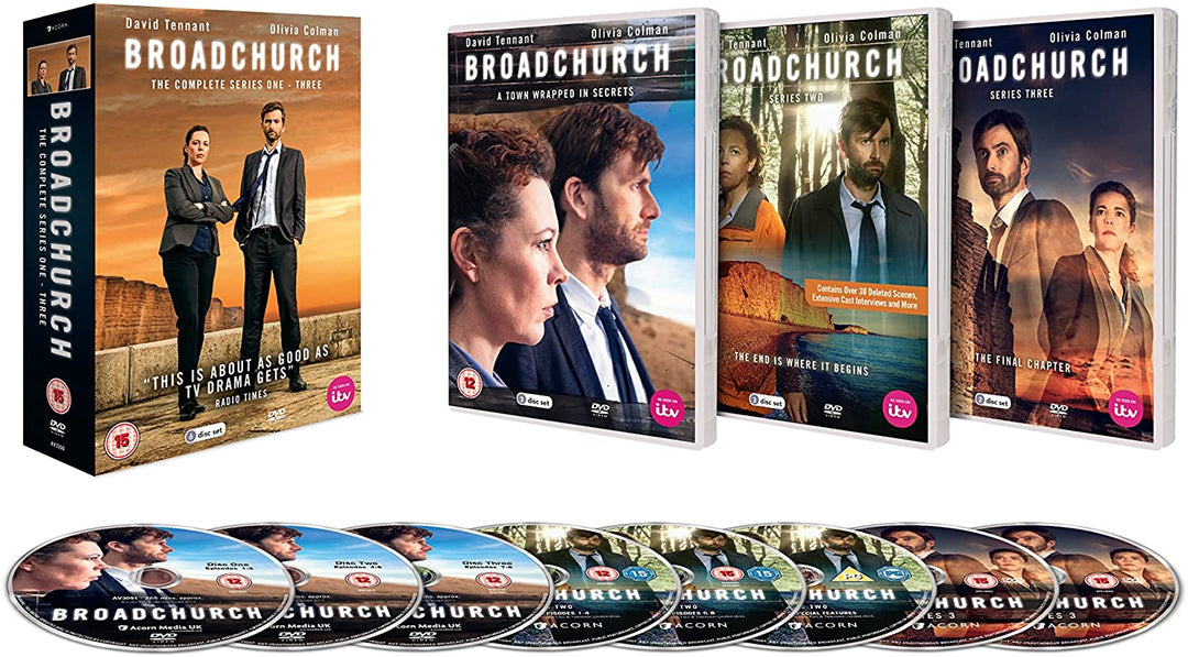 Broadchurch - Series 1-3 - Mystery [DVD]