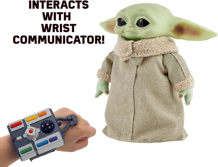 Star Wars Grogu, The Child, 12-in Plush Motion RC Toy From The Mandalorian, Collectible Stuffed Remote Control Character for Movie Fans of All Ages, 3 Years and Older