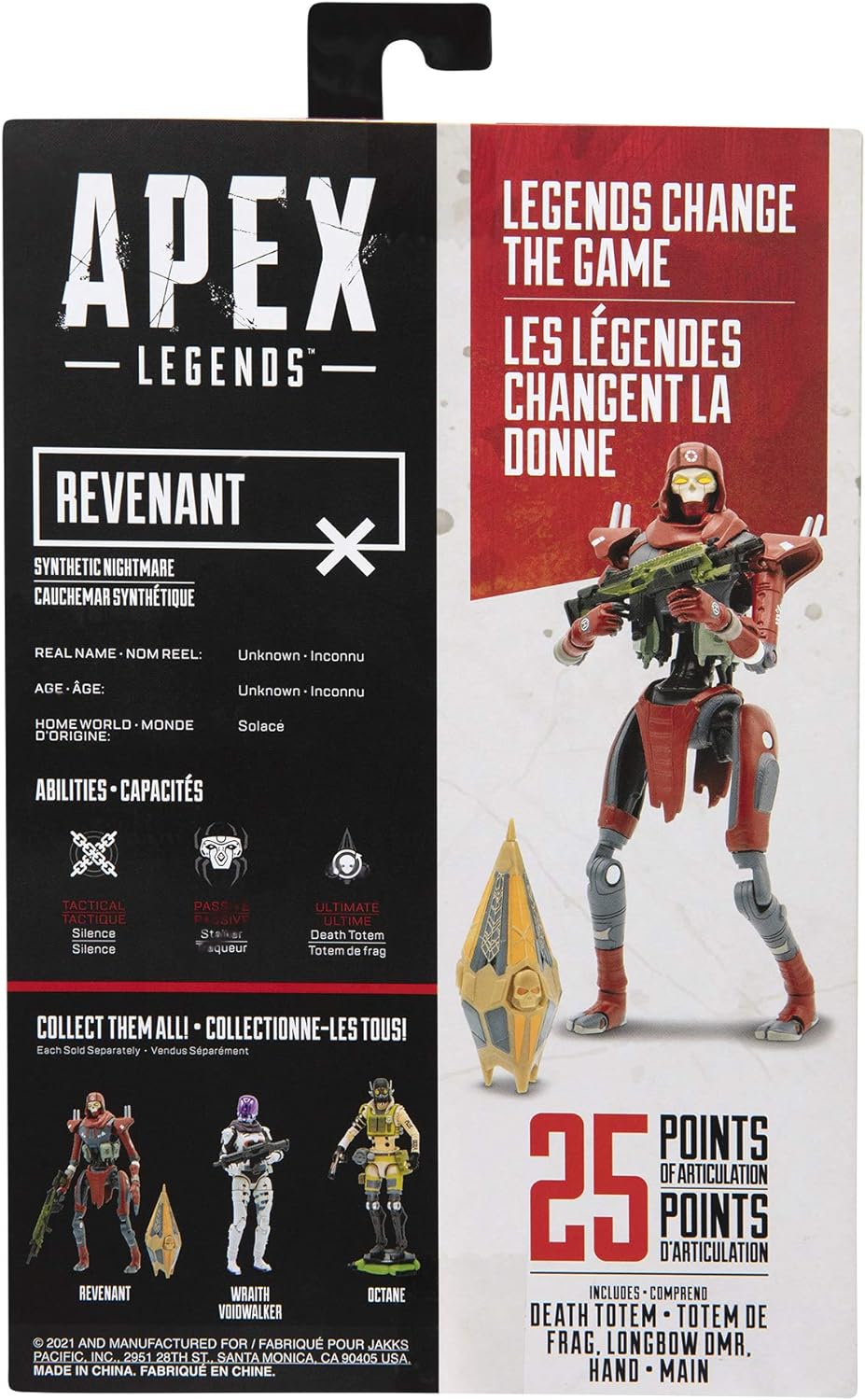 APEX Legends Caustic Action Figure, 6” / 15cm Tall Collectable Figure