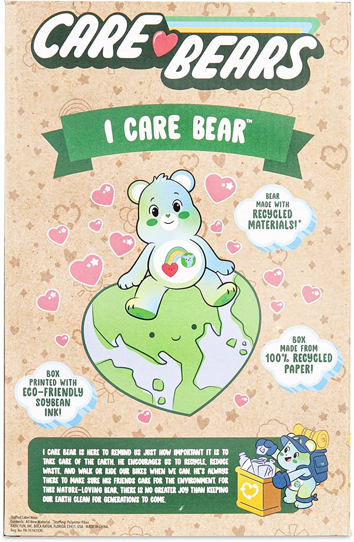 Care Bear 14 Inch Bean Plush Eco I Care Bear