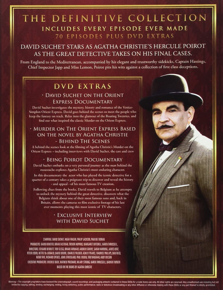 Agatha Christies Poirot - Series 1-13: The Definitive Collection