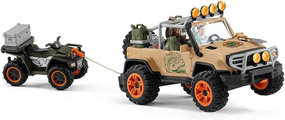 Schleich Wild Life 42410 4x4 Vehicle With Winch