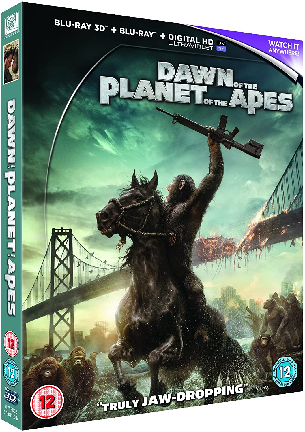 Dawn Of The Planet Of The Apes BD [2017] - Action/Adventure [Blu-Ray]