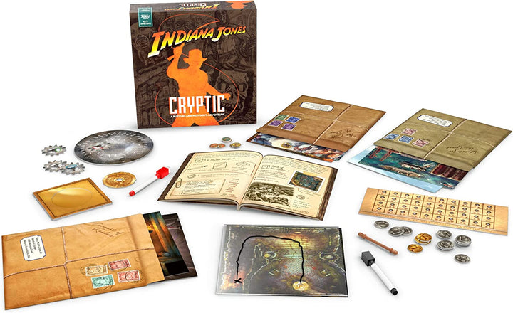 Indiana Jones Cryptic Board Game