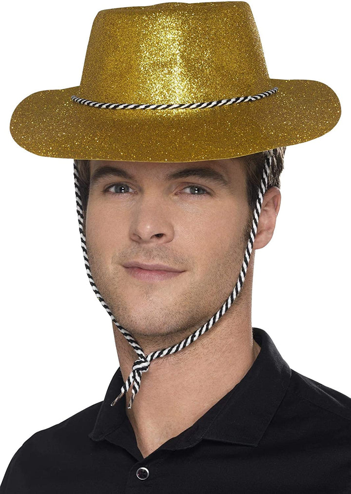 Smiffys Cowboy Glitter Hat