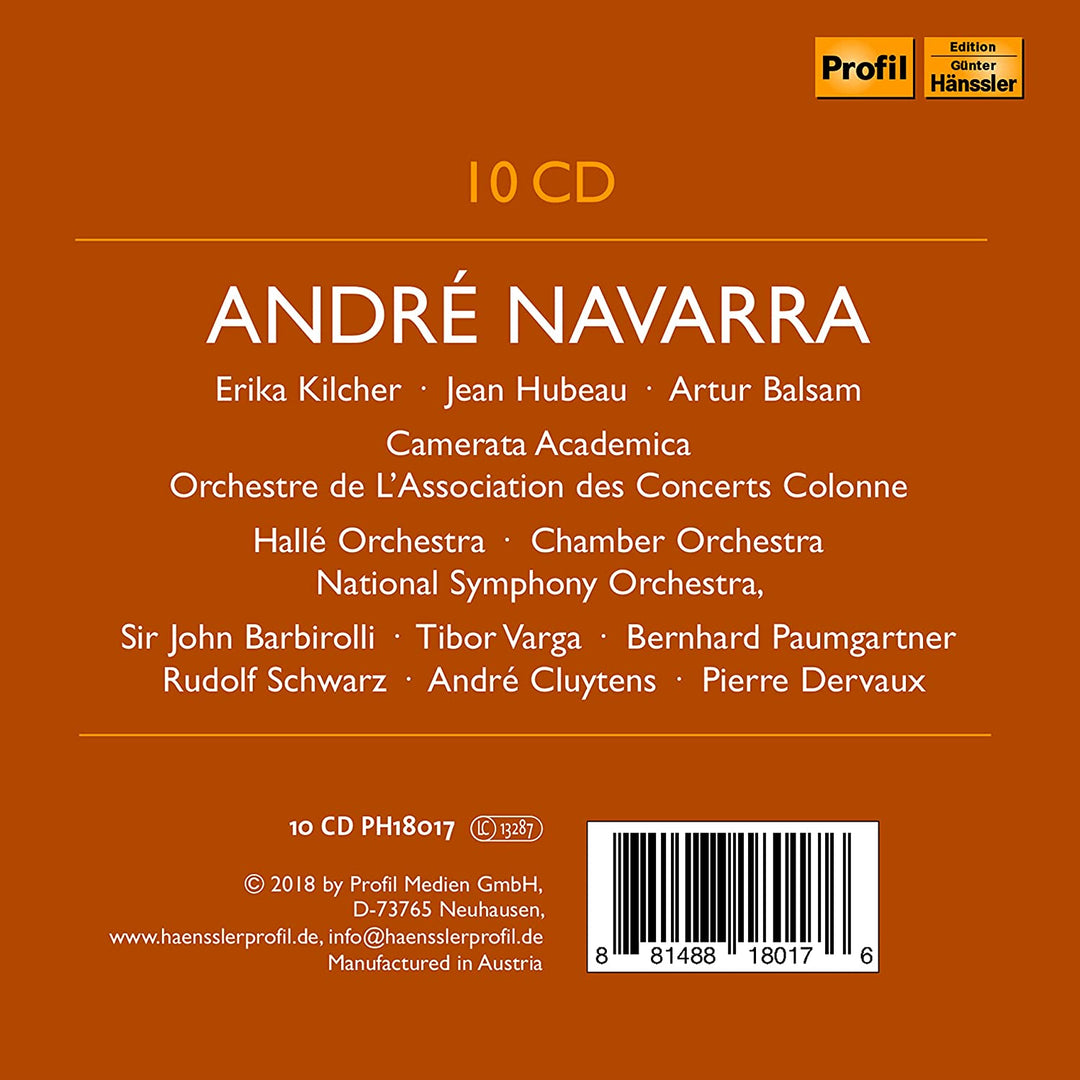 André Navarra - Andre Navarra [Verschiedenes] [Profil: PH18017] [Audio CD]