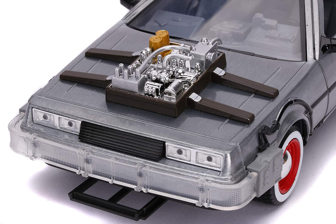 Jada Toys 253255027 Back to The Future 3 1:24 Time Machine Vehicle, Multi