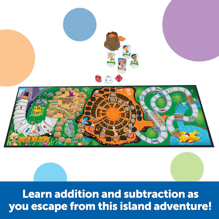 Learning Resources Maths Island Addition & Subtraction Game, Educational Games,
