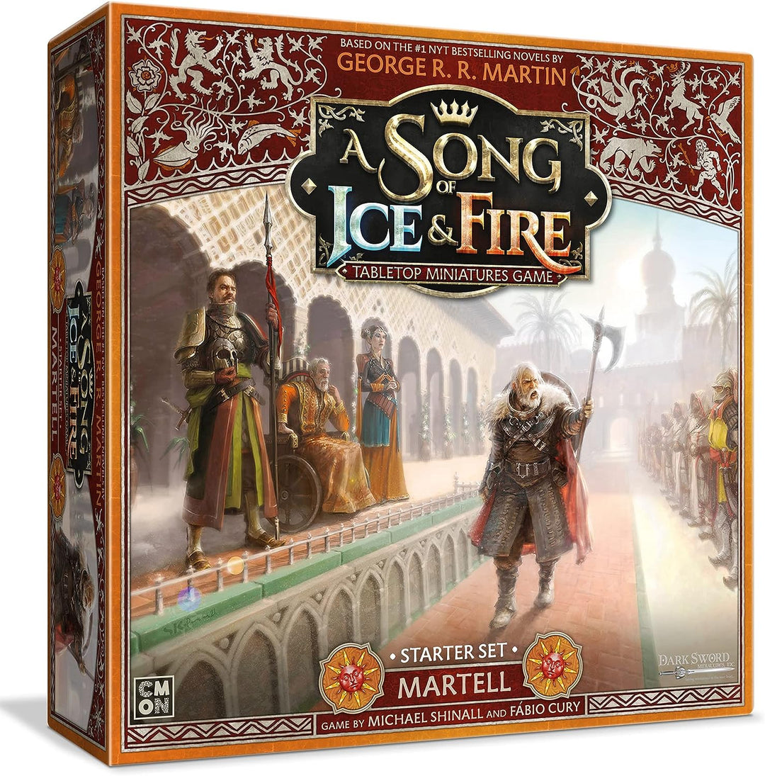 Ein Lied von Eis und Feuer Tabletop Miniatures Game House Martell Starter-Set | Stra