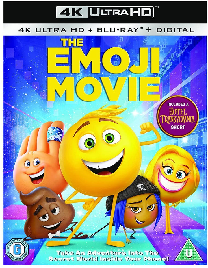 The Emoji Movie (4K UHD [2017] [Region Free] - Animation [Blu-ray]