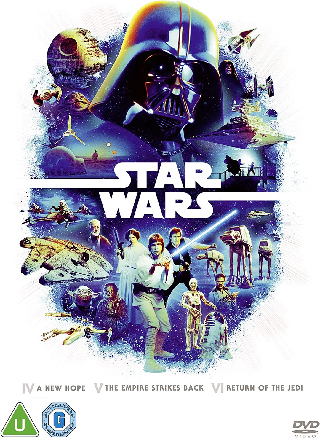 Star Wars Original Trilogy Box Set (Episodes 4-6) [2022] [DVD}