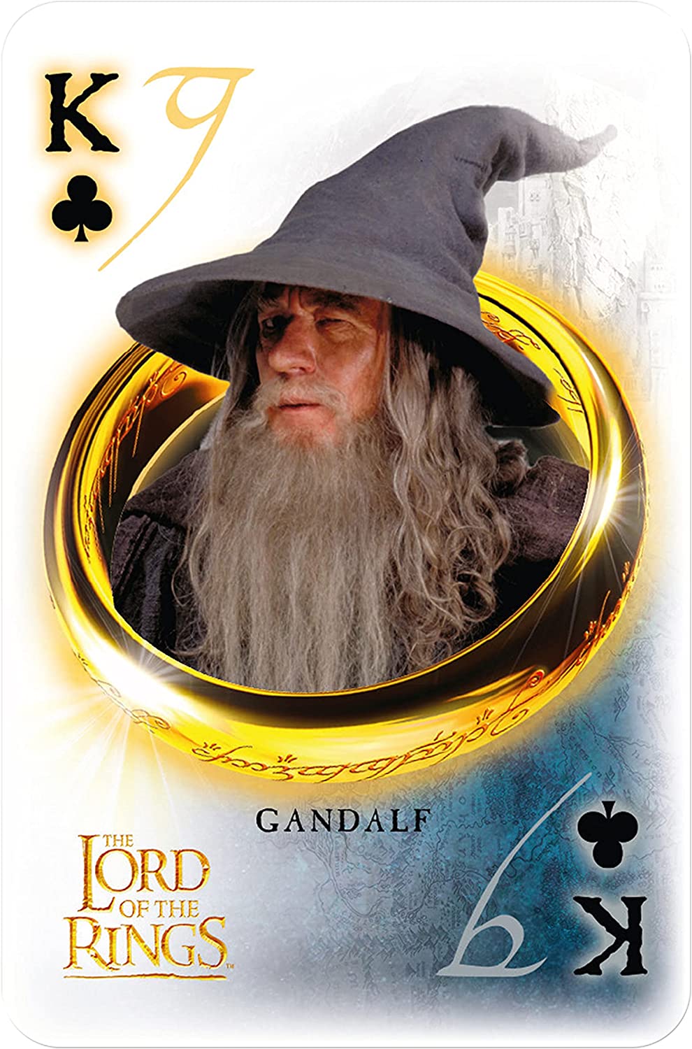 The Lord of The Rings Waddingtons Number 1 Playing Cards Game