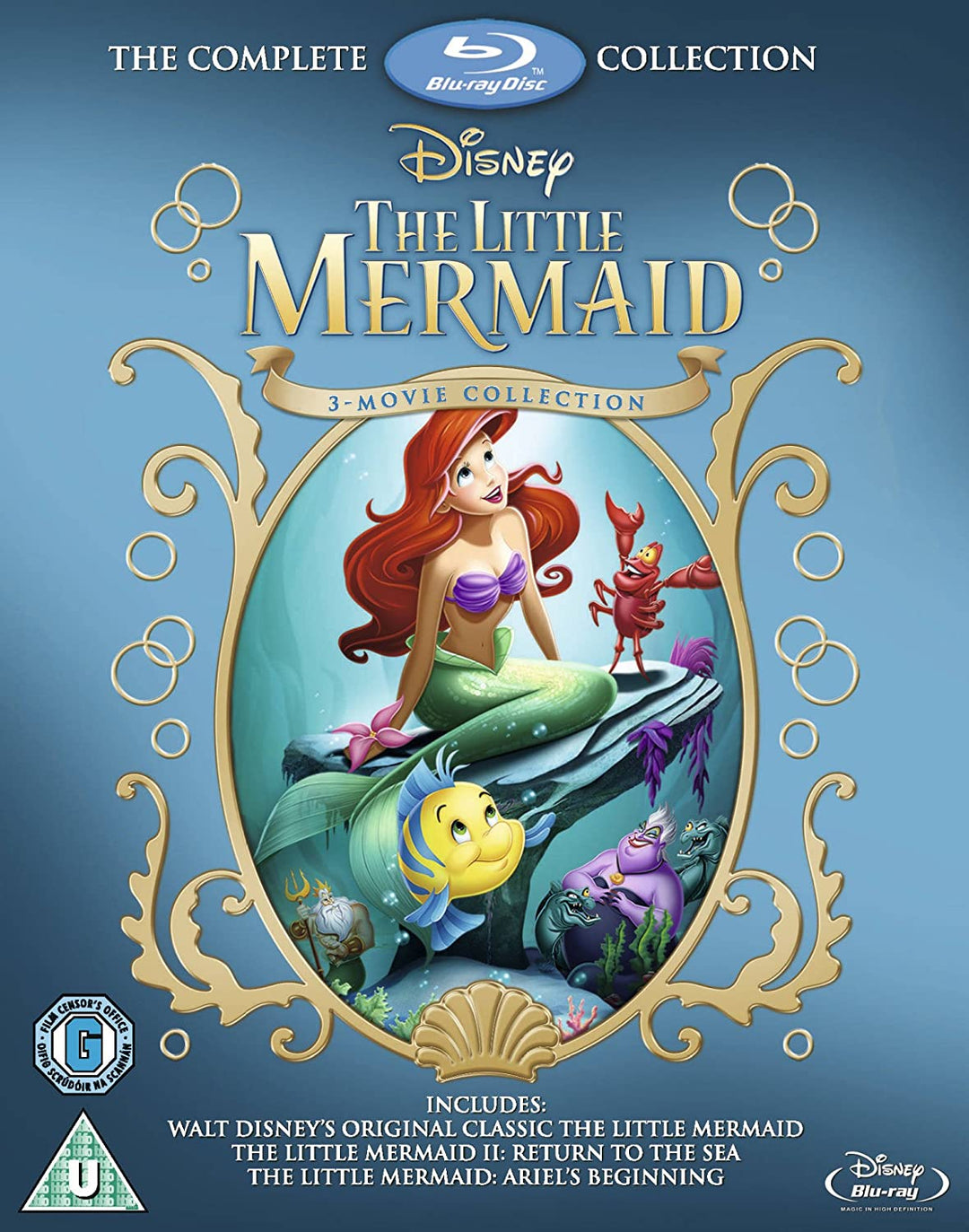The Little Mermaid Collection [Blu-ray] [1989] [Region Free]