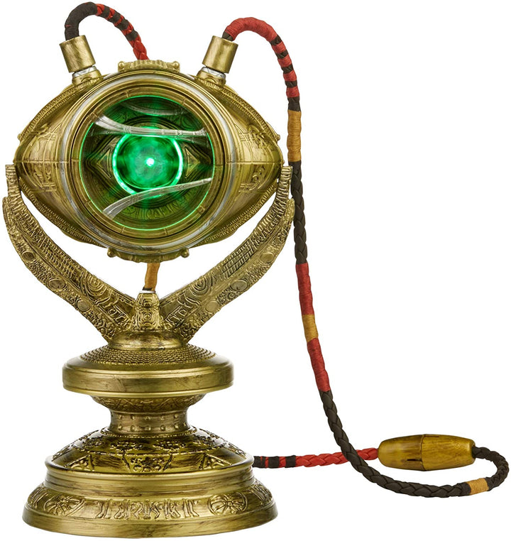 DR. STRANGE Marvel Legends Series Doctor Strange Premium Role Play Eye of Agamotto Electronic Talisman Adult Fan Costume and Collectible, Ages 14 and Up multicolor F0221