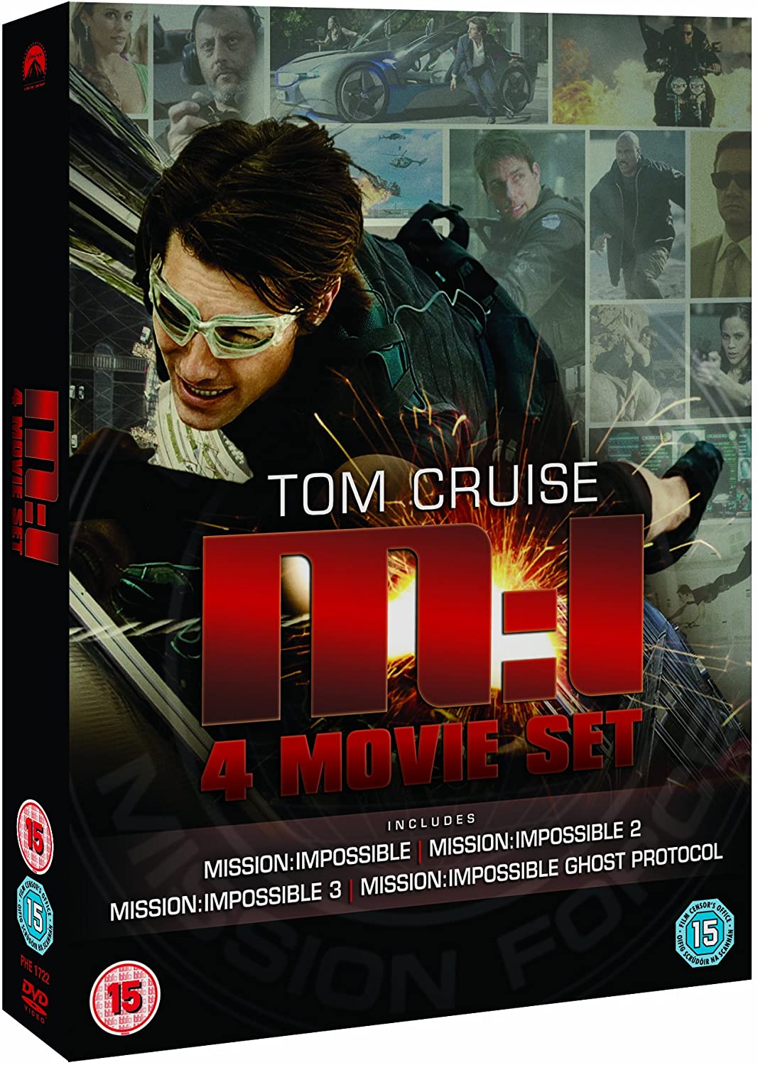Mission Impossible: Quadrilogy (1-4 Box Set) [DVD] [2017]