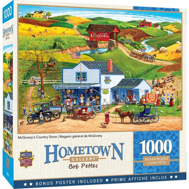 Memonotry Hometown Gallery McGivenys Country Store 1000 Piece Jigsaw Puzzle