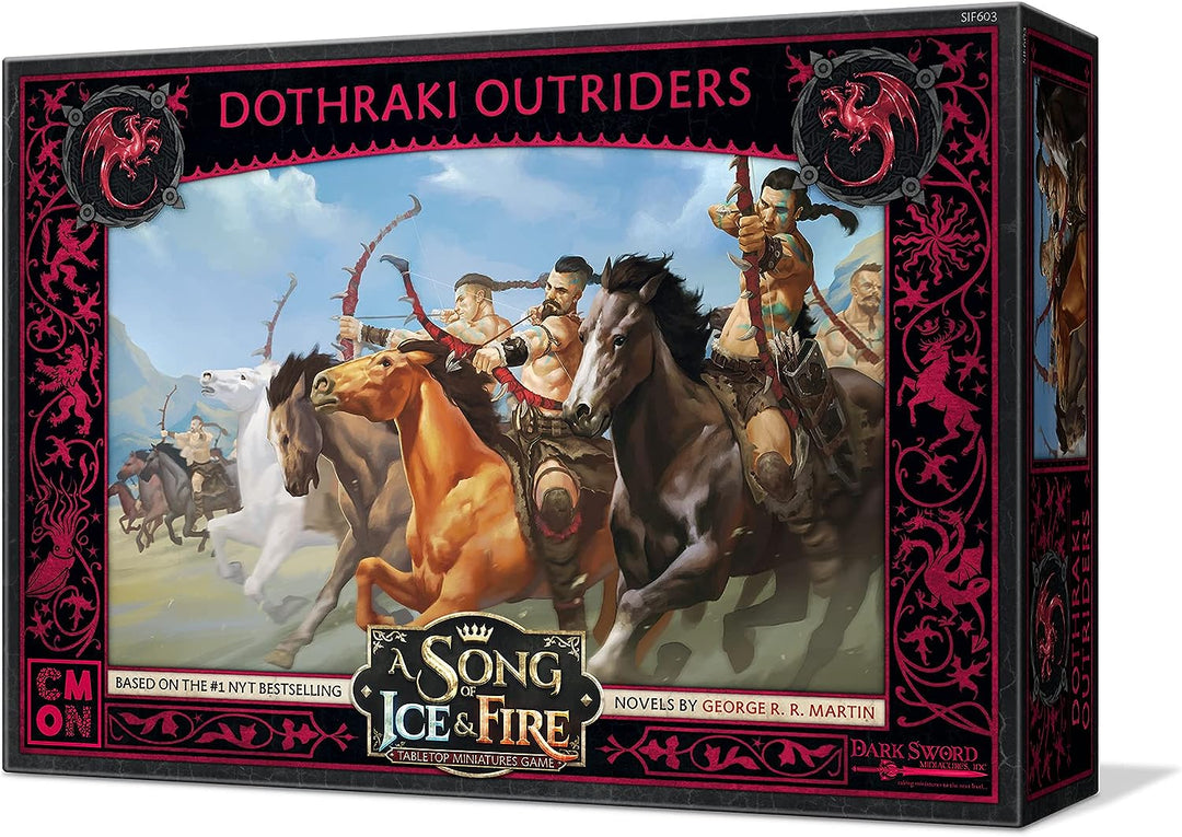 Ein Lied von Eis und Feuer Tabletop Miniatures Dothraki Outriders Unit Box | Strateg