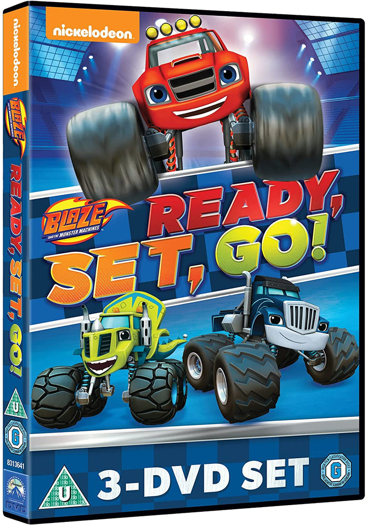 Blaze And The Monster Machines: Ready, Set, Go Collection - Adventure [DVD]