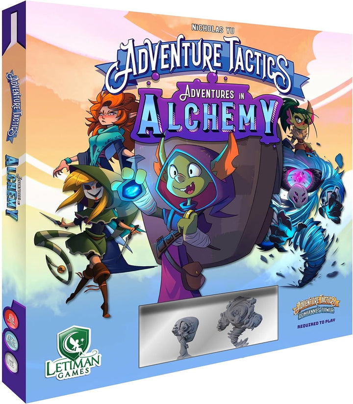 Adventure Tactics Adventures in Alchemy by Letiman Games, Strategy Board Games