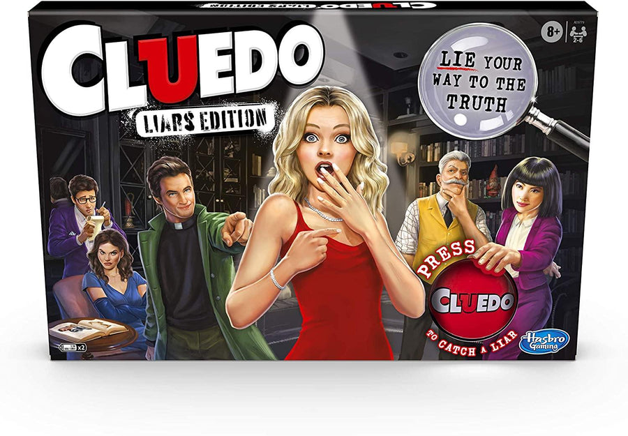 Cluedo Liars Edition Board Game Murder Mystery Game for Children - Yachew
