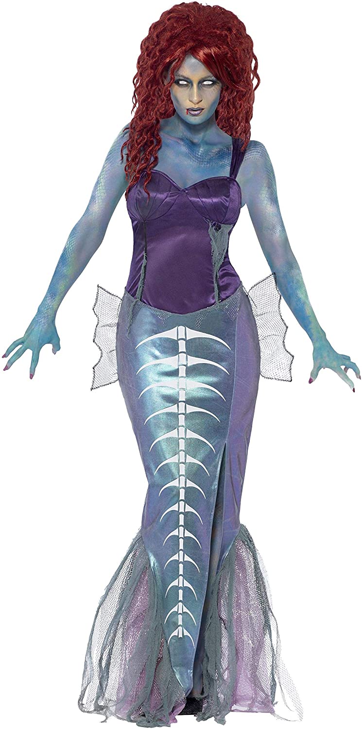 Smiffys 44359 Zombie Mermaid Costume