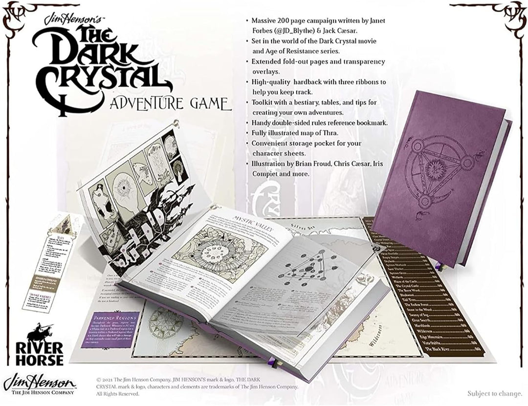 River Horse Studios The Dark Crystal Adventure Game [Hardcover]