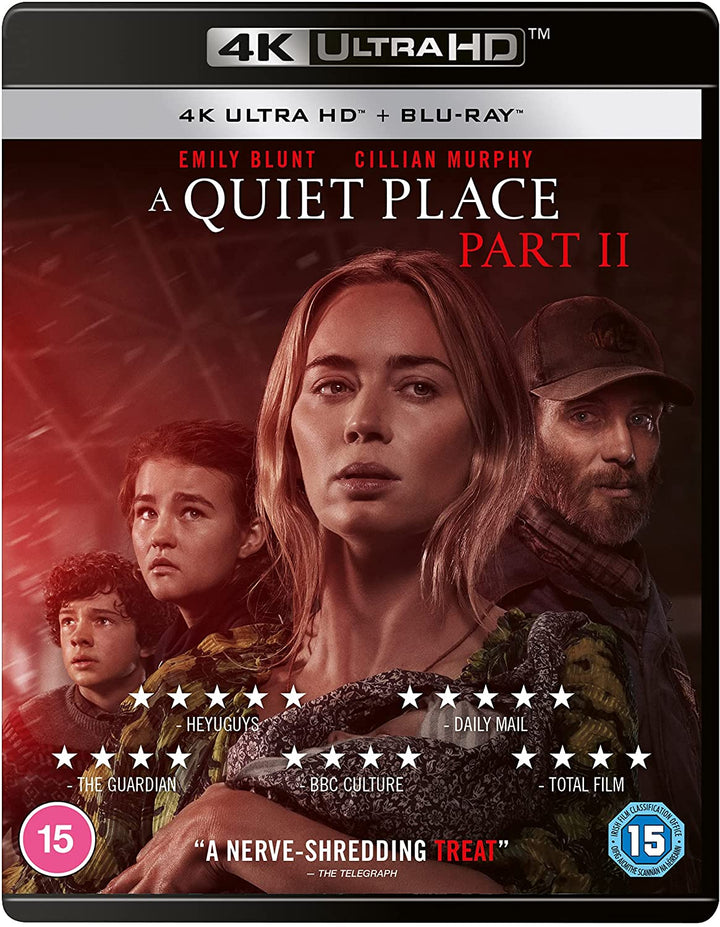 A Quiet Place Part II 4K UHD - Horror/Sci-fi  [Blu-ray]