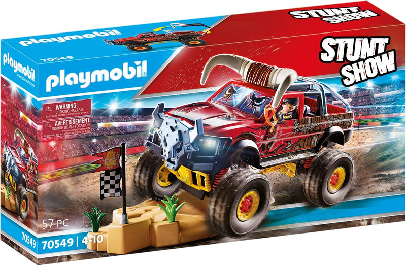Playmobil 70549 Stunt Show Bull Monster Truck, for Children Ages 4 -10