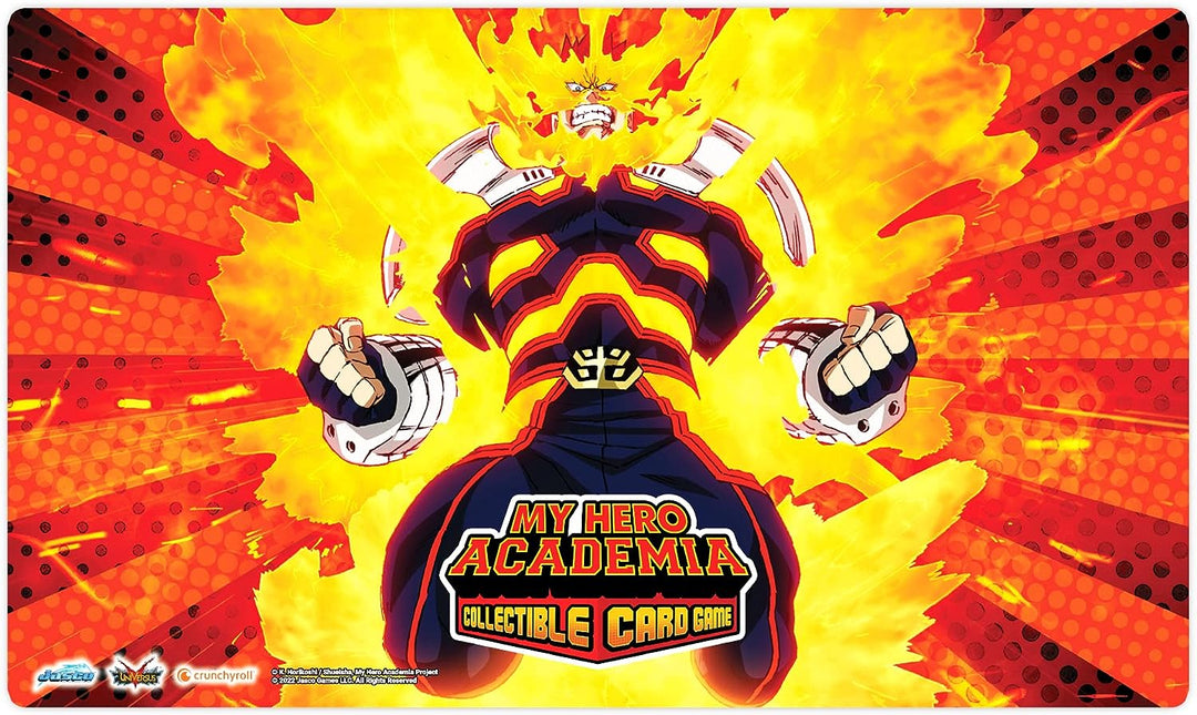 Jasco Games | My Hero Academia CCG: Endeavor Play Mat | Accessory