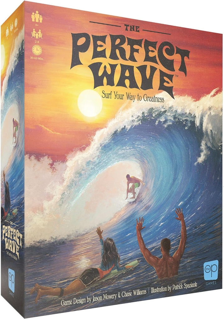 The Perfect Wave | Surfing Themed Light Strategy Card Game | Custom Artwork