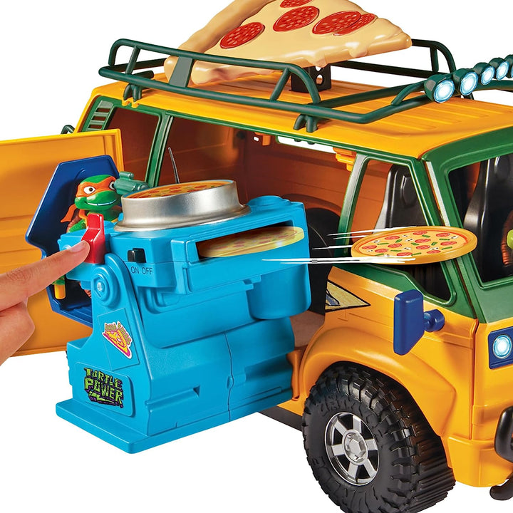 Teenage Mutant Ninja Turtles Mutant Mayhem - Pizza Fire Delivery Van Playset