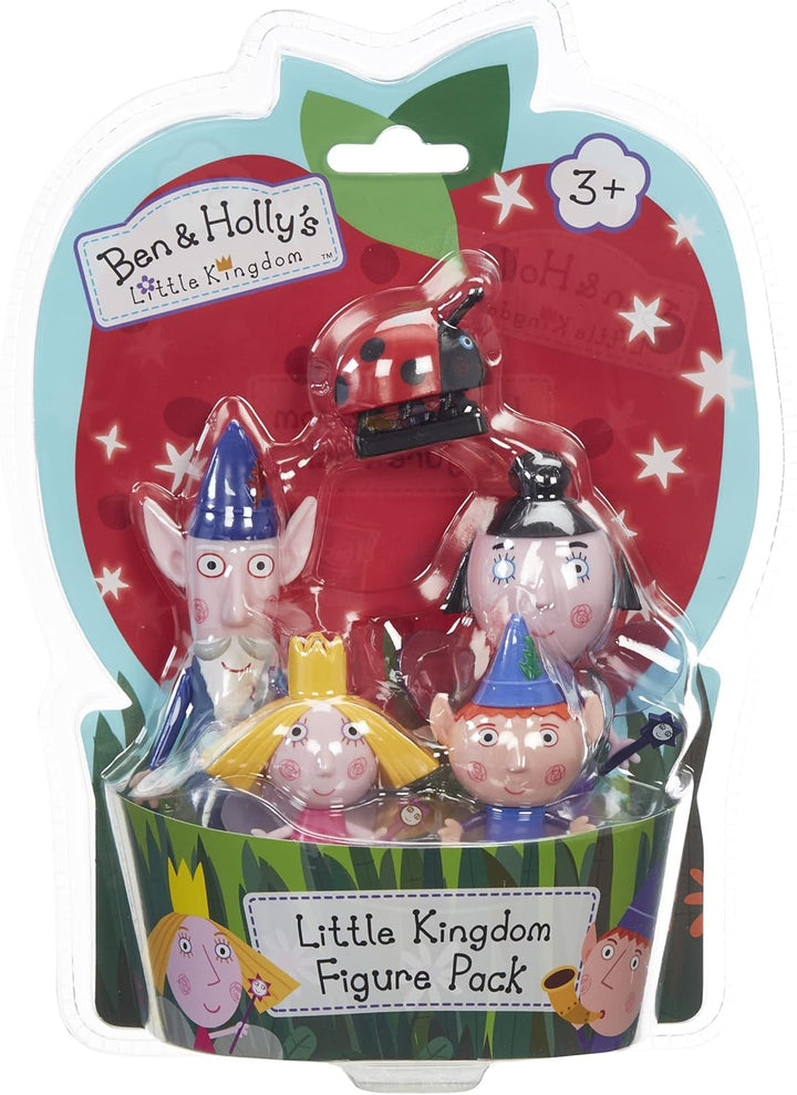 Ben & Holly Collectable 5 Figure Pack, Ben and Holly's little kingdom, wise old elf, nanny plum, imaginative play