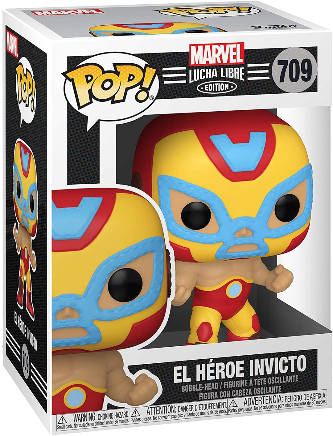 Marvel Lucha Libre Edition El Heroe Invicto Funko 53871 Pop! Vinyl #709