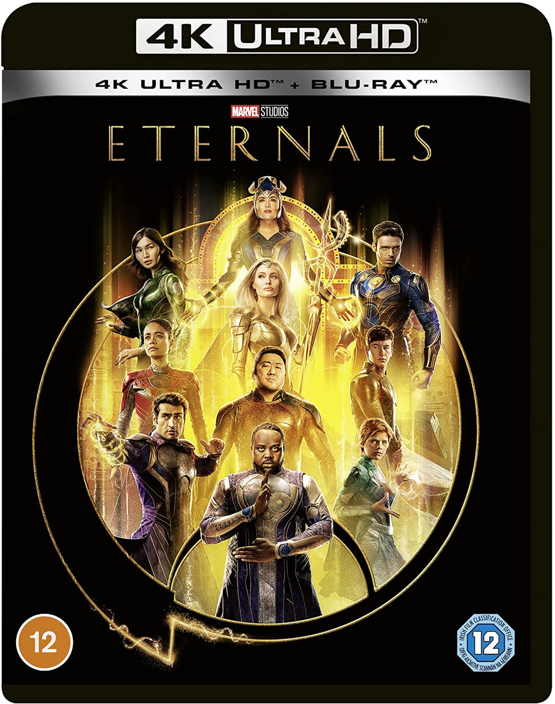 Marvel Studios Eternals 4K UHD [2021] [Region Free] -Adventure/Action [Blu-ray]